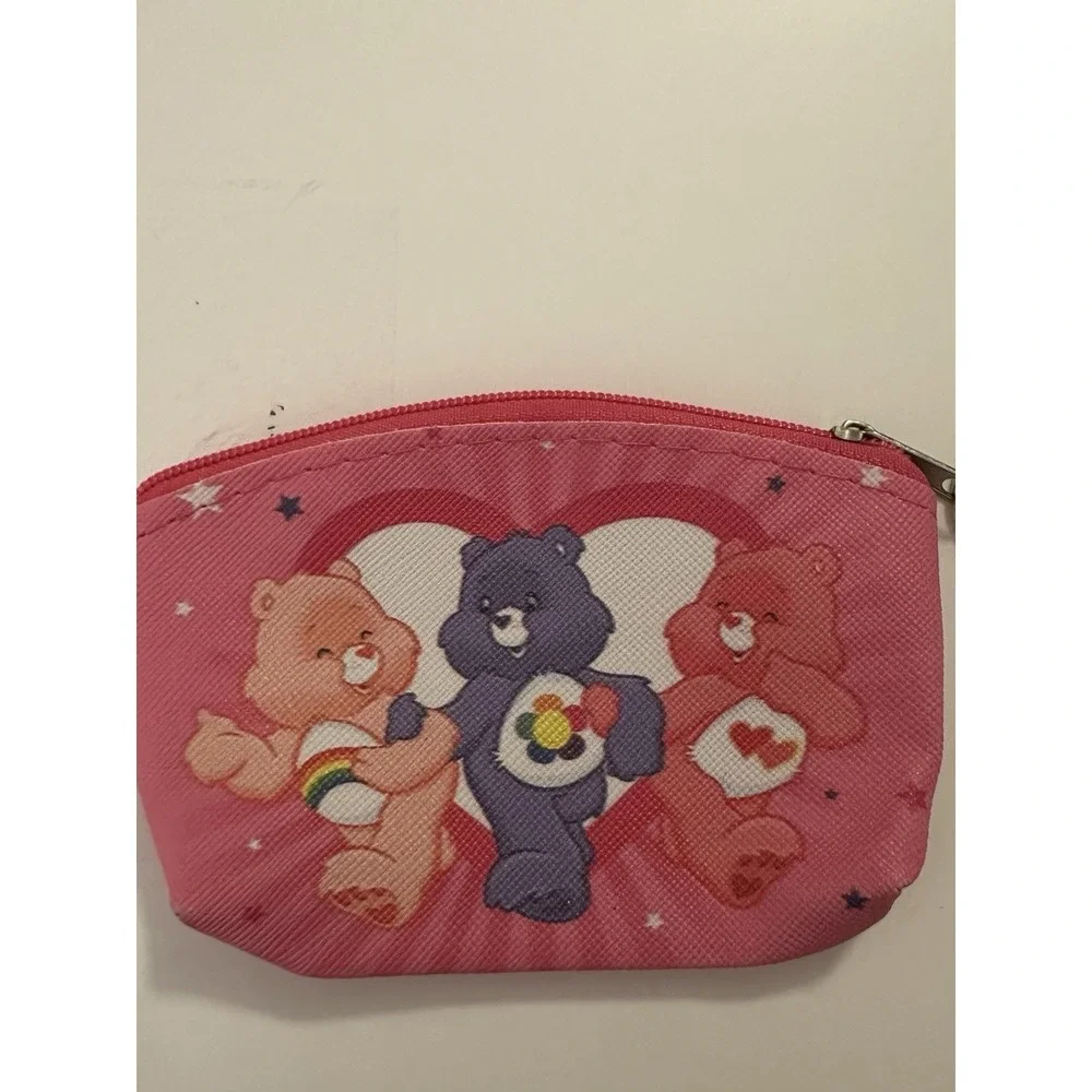 Care Bears Pink Irridescent  Travel Jewelry Storage Box-💕